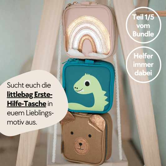 littlehelper Erste-Hilfe-Startset für Familien - Sicher handeln bei Baby- & Kindernotfällen