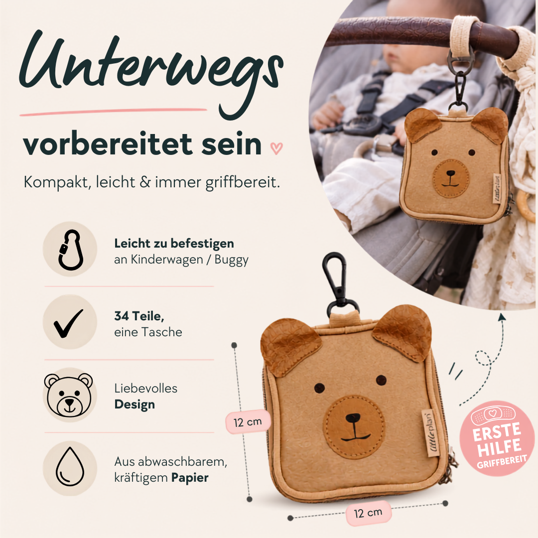 littlehelper Erste-Hilfe-Startset für Familien - Sicher handeln bei Baby- & Kindernotfällen