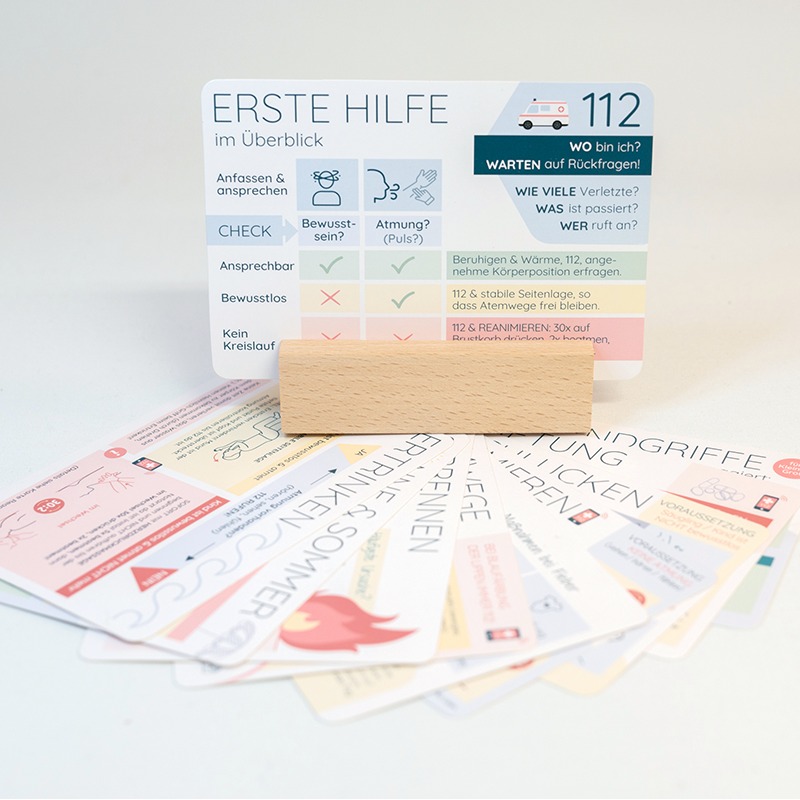 Erste-Hilfe-Karten
