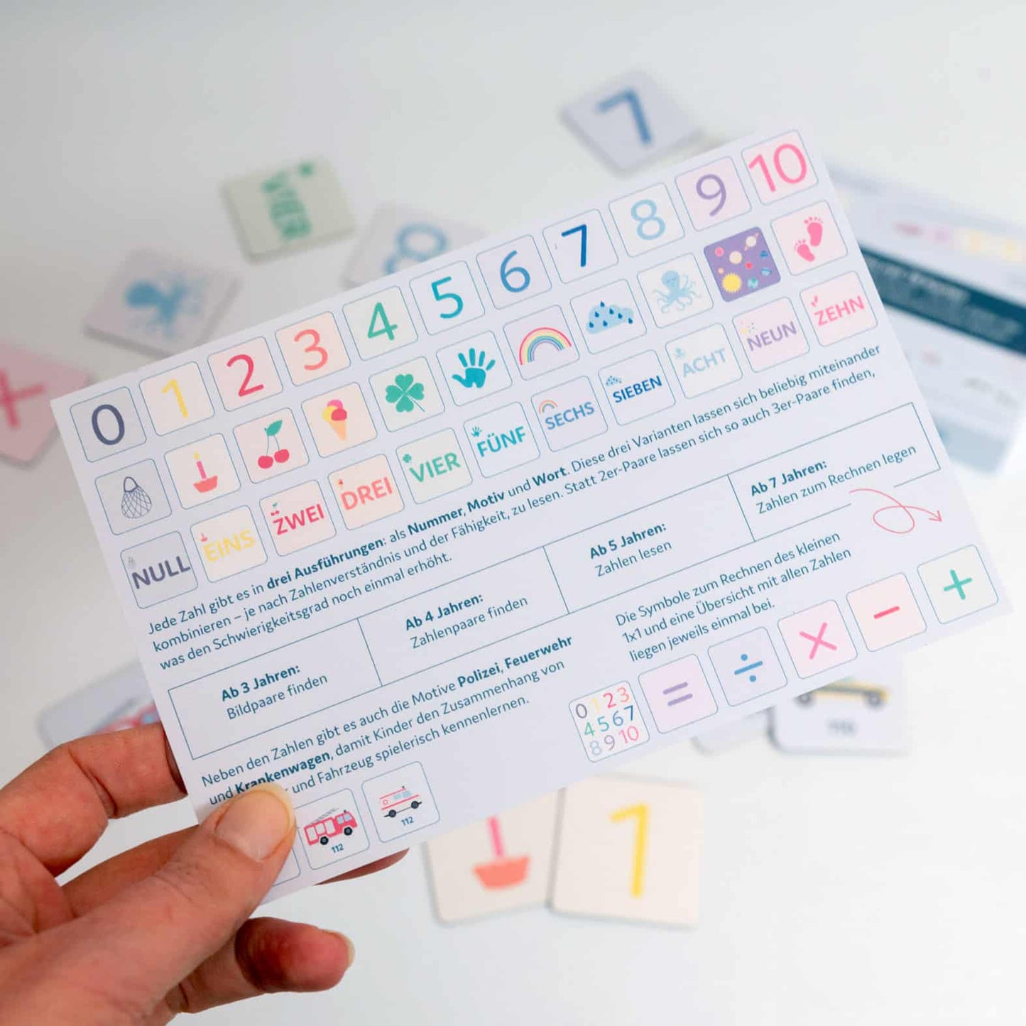 Set: ABC-Poster und 4in1-Memospiel