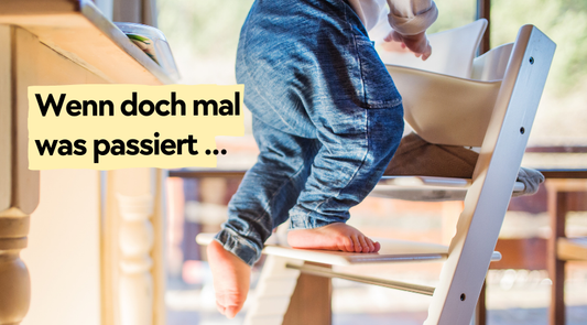 Sturz auf den Kopf – was tun bei Babys und Kleinkindern?