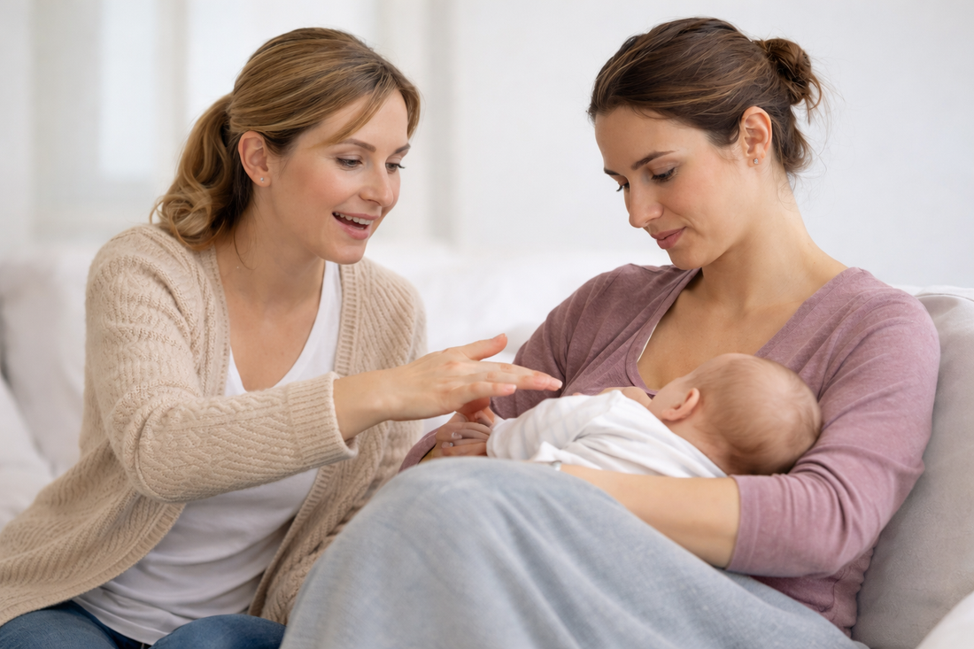 Baby wird gestillt – Stillkurs und Stillvorbereitung für einen sicheren Stillstart