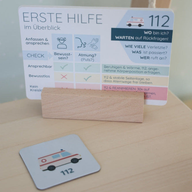 Erste-Hilfe-Karten