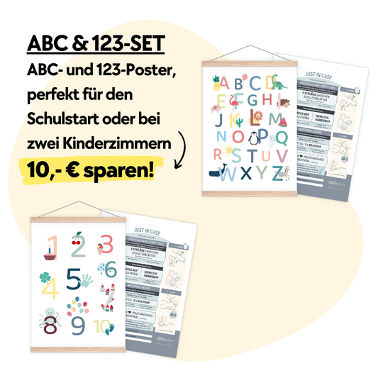 123- und ABC-Poster