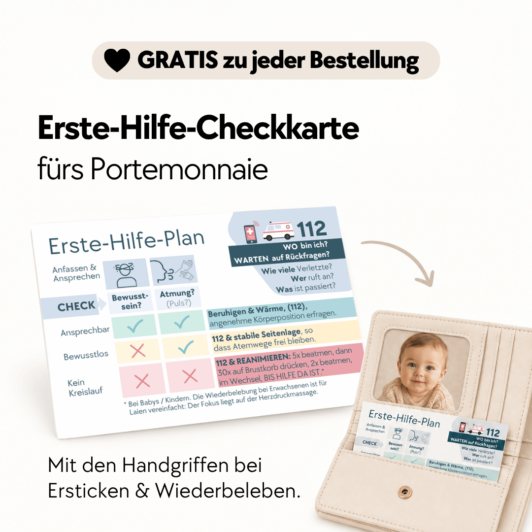 littlehelper Erste-Hilfe-Startset für Familien - Sicher handeln bei Baby- & Kindernotfällen