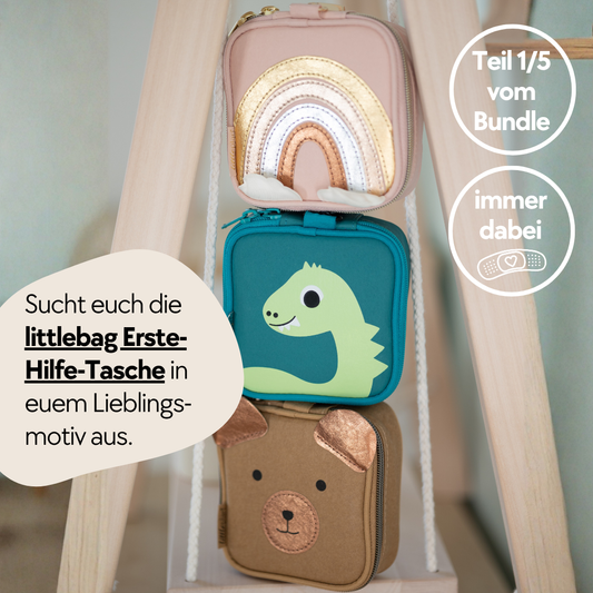 littlehelper Erste-Hilfe-Startset für Familien - Sicher handeln bei Baby- & Kindernotfällen